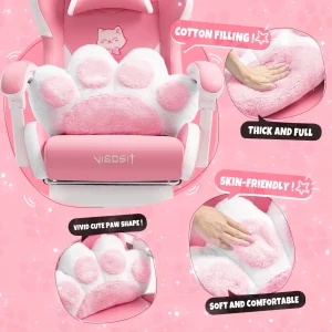 Ergonomic Gaming Chair with Lumbar Support - Thumbnail Image 5