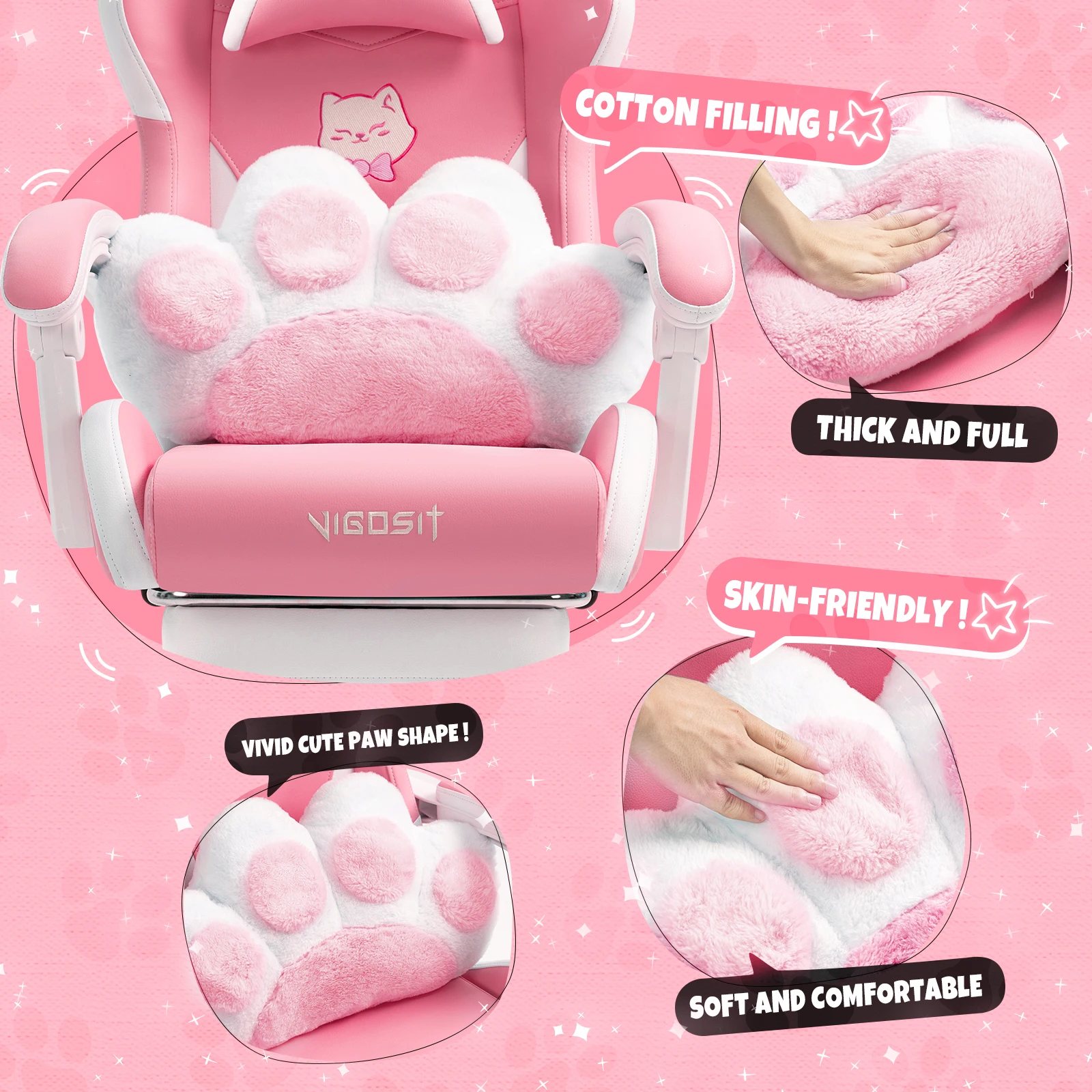 Ergonomic Gaming Chair with Lumbar Support - Image 5