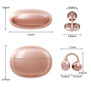 Open Ear Clip Bluetooth Headphones - Thumbnail Image 6