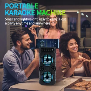 Portable wireless Bluetooth speaker - Thumbnail Image 6