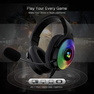 Dynamic RGB Backlight Gaming Headset