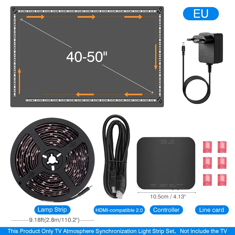 Color Real-Time Sync LED Light Strip - Image 2