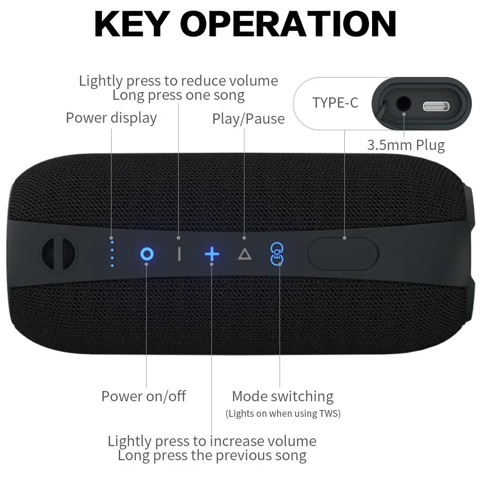 Cyberpunk Wireless Bluetooth Speaker - Image 8