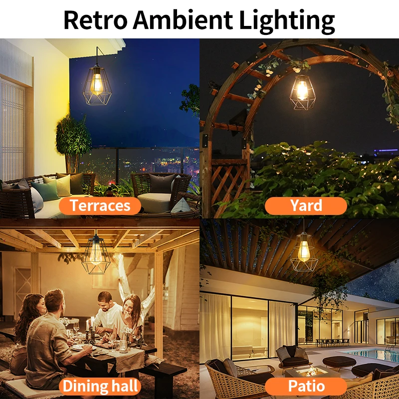 Solar Pendant Lights Indoor ,Outdoor Lamp - Image 5