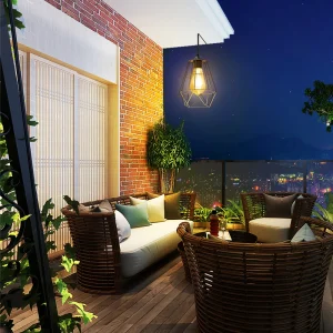Solar Pendant Lights Indoor ,Outdoor Lamp - Thumbnail Image 4