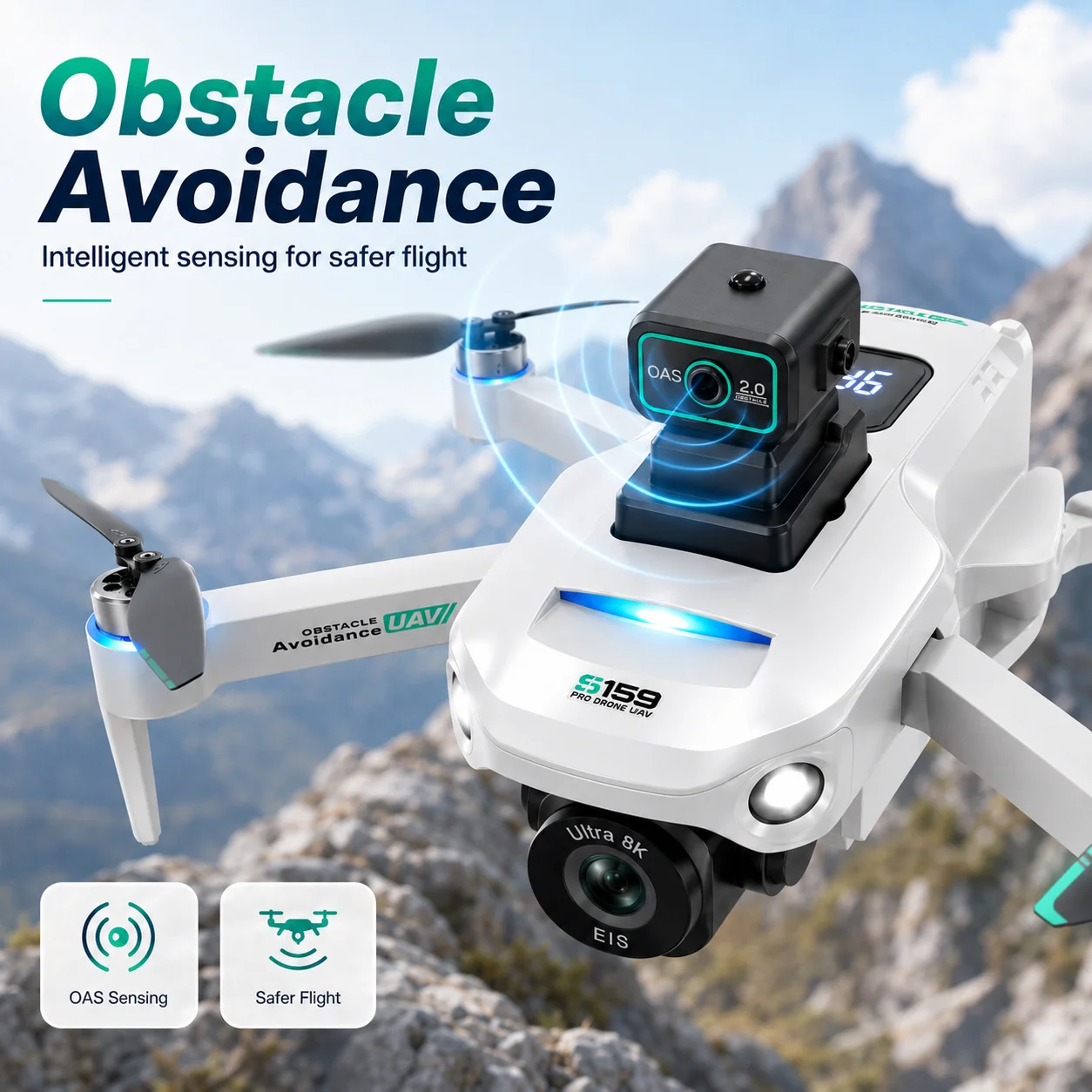 Drone GPS Intelligent Obstacle Avoidance - Image 1