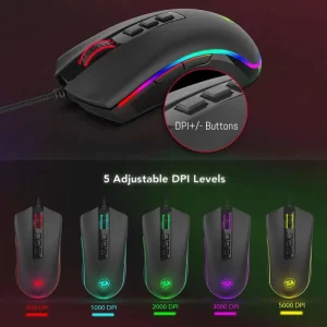 Redragon PC Gaming Mouse - Thumbnail Image 5