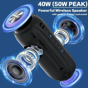 Cyberpunk Wireless Bluetooth Speaker - Thumbnail Image 2