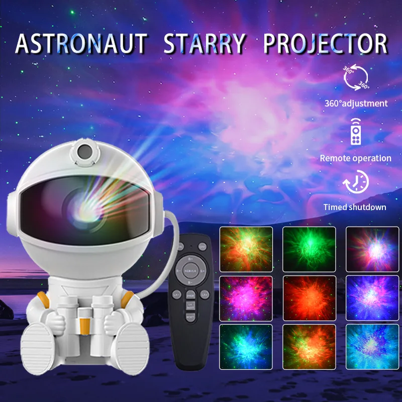 Astronaut Projector Galaxy Starry Night Light - Image 2