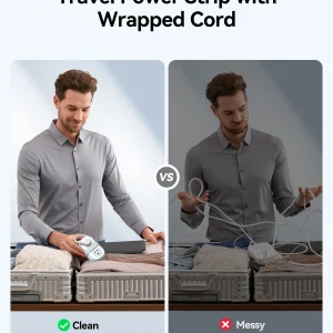 Portable Travel Power Strip - Thumbnail Image 6