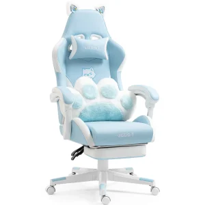 Ergonomic Gaming Chair with Lumbar Support - Thumbnail Image 12