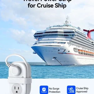 Portable Travel Power Strip - Thumbnail Image 8