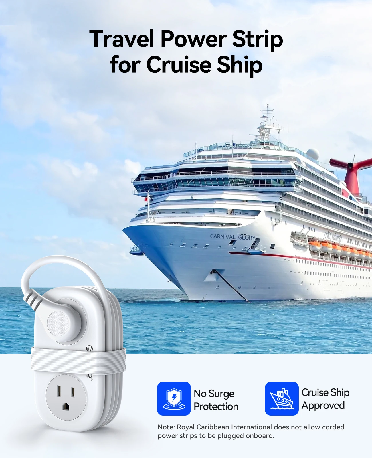 Portable Travel Power Strip - Image 8