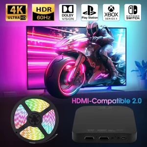 Color Real-Time Sync LED Light Strip - Thumbnail Image 3