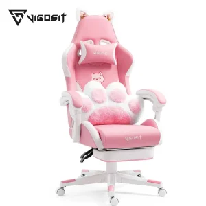 Ergonomic Gaming Chair with Lumbar Support - Thumbnail Image 2