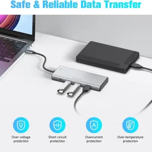 5-in-1 Power Docking Station - Thumbnail Image 6