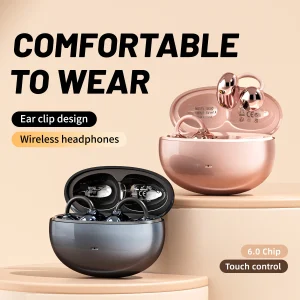Open Ear Clip Bluetooth Headphones