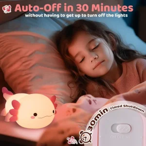Axolotl Night Light,Touch Sensor - Thumbnail Image 6