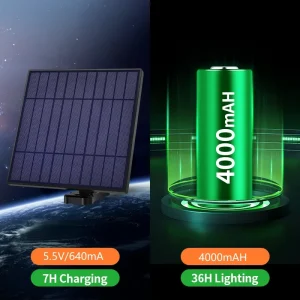 Solar Pendant Lights Indoor ,Outdoor Lamp - Thumbnail Image 6