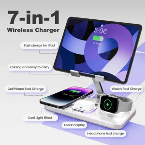 7-in-1 Wireless Charger Station - Thumbnail Image 5
