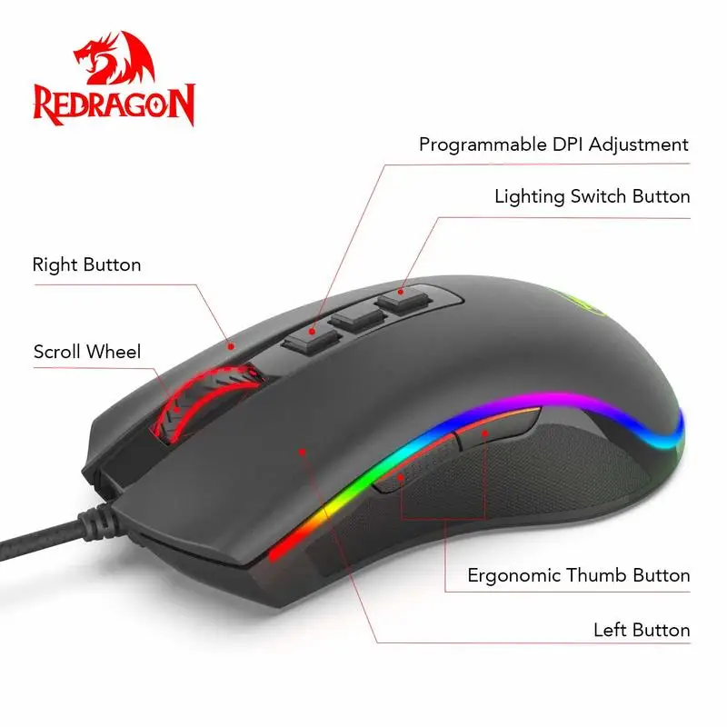 Redragon PC Gaming Mouse - Image 6
