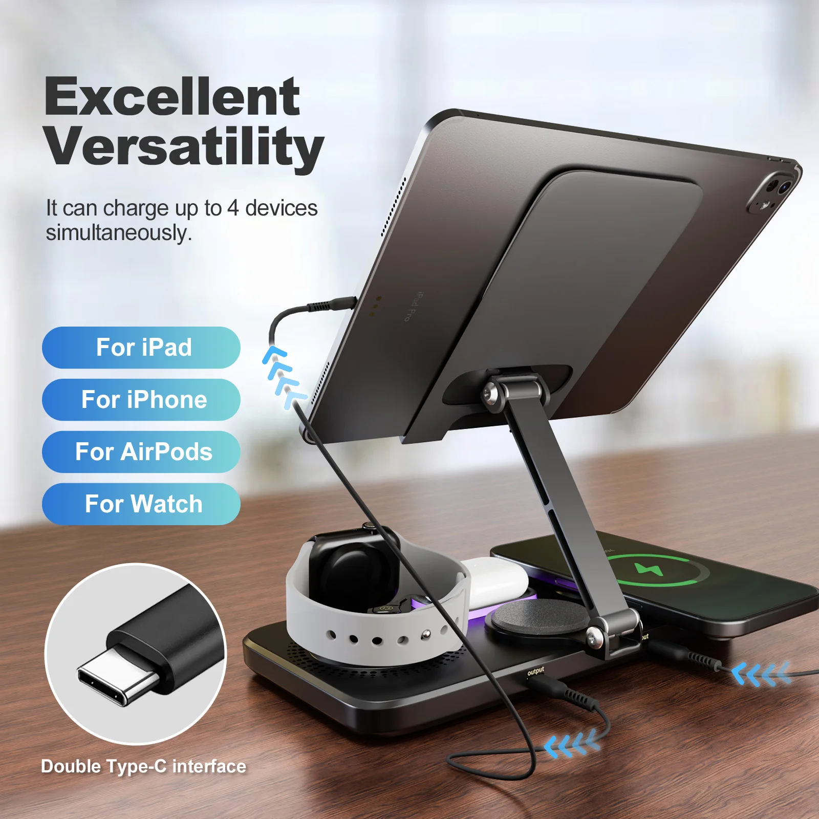 7-in-1 Wireless Charger Station - Image 2