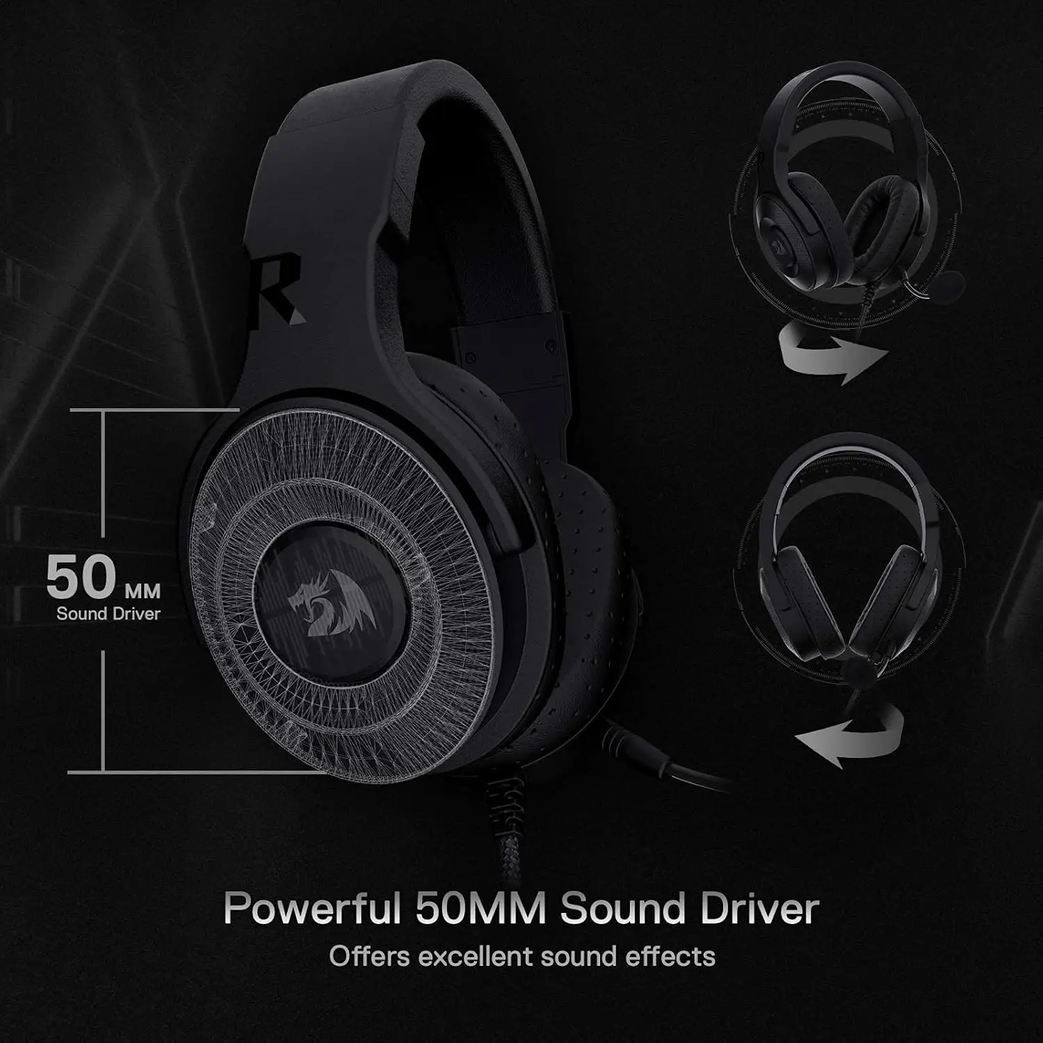 Dynamic RGB Backlight Gaming Headset - Image 6