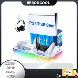 PS5 Slim Stand  Light Dual Charger - Thumbnail Image 3