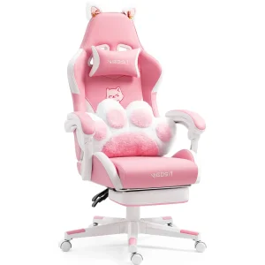 Ergonomic Gaming Chair with Lumbar Support