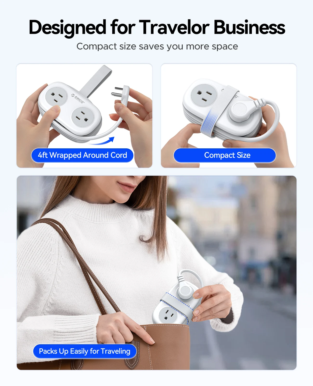Portable Travel Power Strip - Image 4