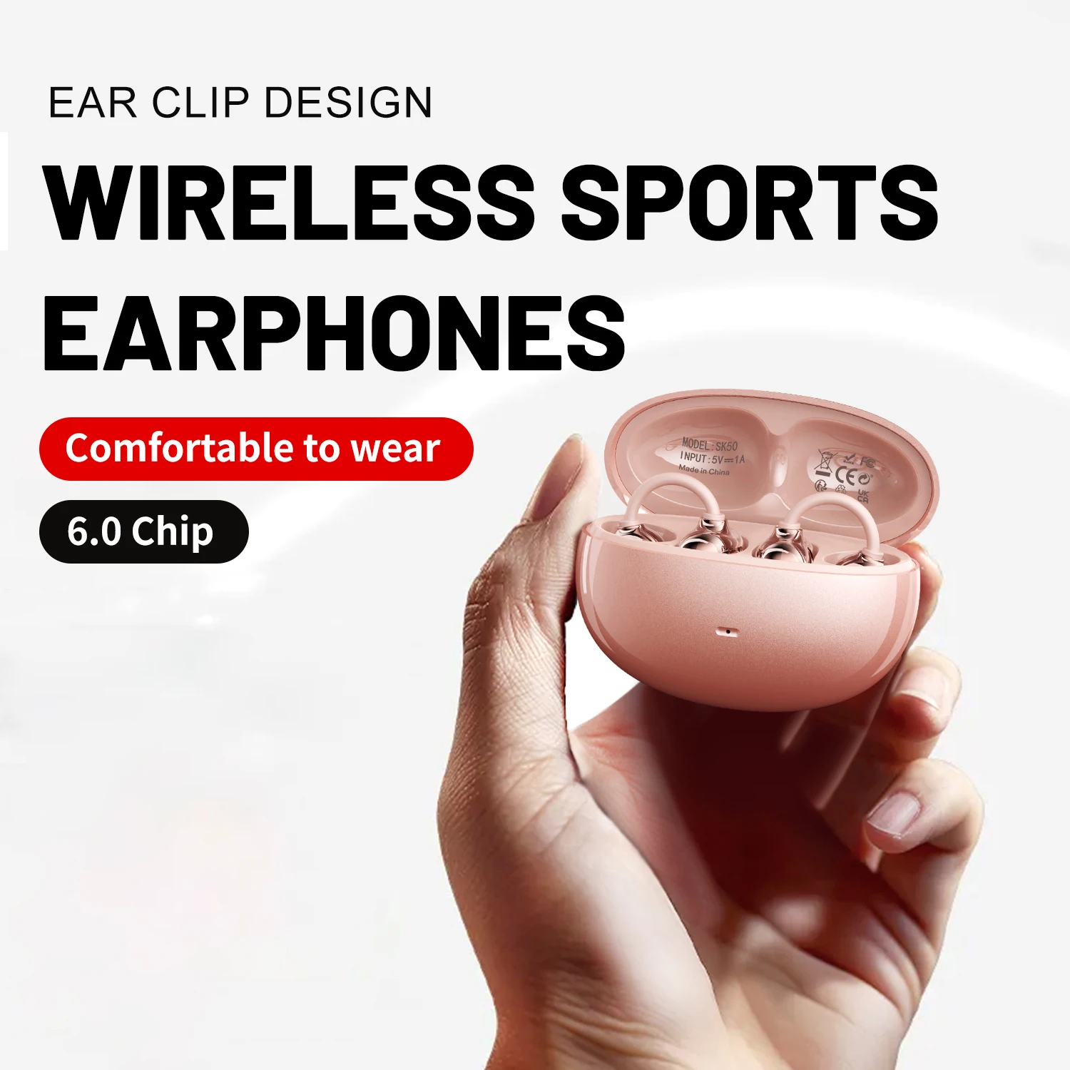 Open Ear Clip Bluetooth Headphones - Image 4