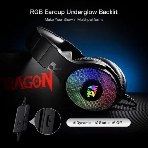 Dynamic RGB Backlight Gaming Headset - Thumbnail Image 4