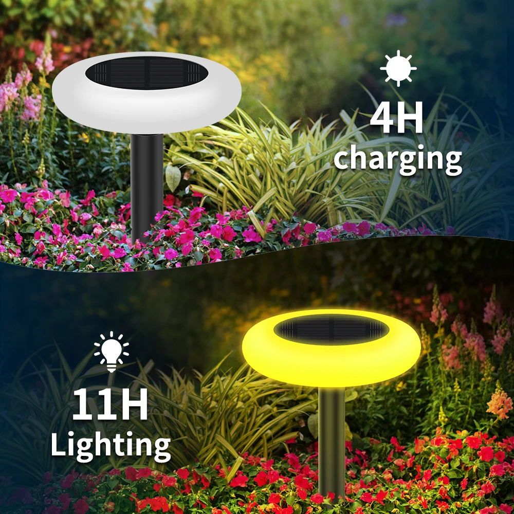 Colorful Outdoor Solar Light - Image 2