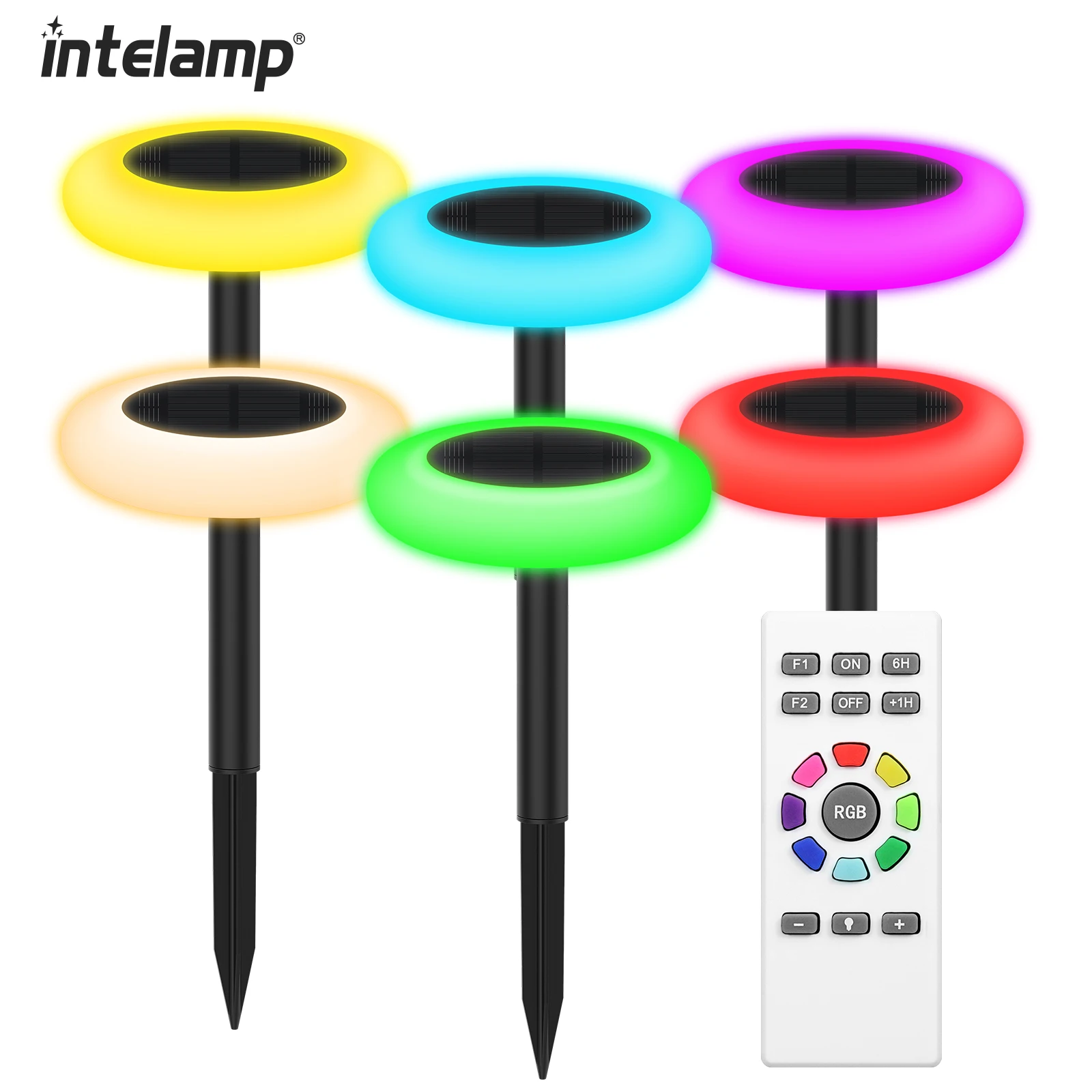 Colorful Outdoor Solar Light - Image 7