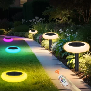 Colorful Outdoor Solar Light