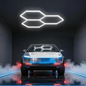 Hexagon  LED Lights, for Gaming Room, Gym, Garage - Thumbnail Image 9